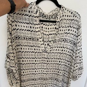 Lush tunic blouse size medium